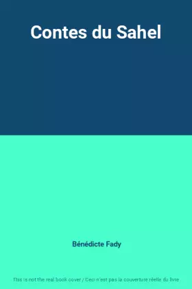Couverture du produit · Contes du Sahel