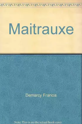 Couverture du produit · Maîtrauxe