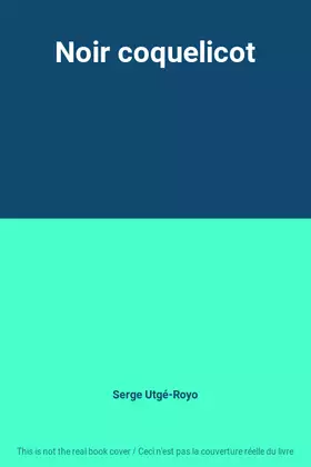 Couverture du produit · Noir coquelicot