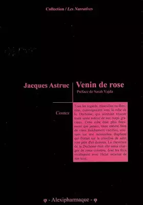 Couverture du produit · Venin de rose