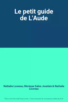 Couverture du produit · Le petit guide de L'Aude