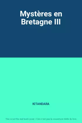 Couverture du produit · Mystères en Bretagne III