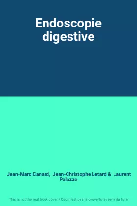 Couverture du produit · Endoscopie digestive