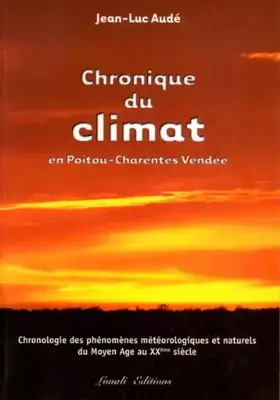 Couverture du produit · Chronique du Climat en Poitou-Charente