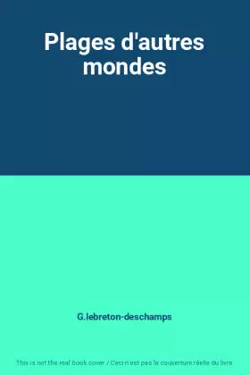 Couverture du produit · Plages d'autres mondes