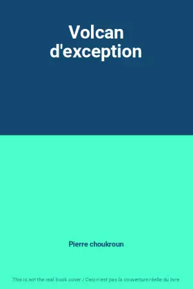 Couverture du produit · Volcan d'exception