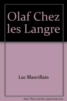 Couverture du produit · Olaf chez les Langre