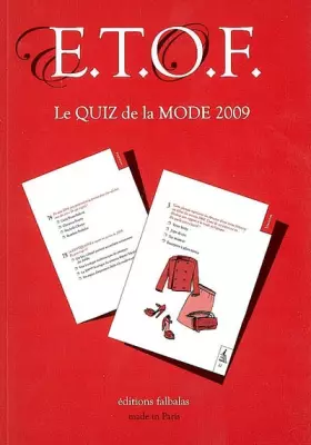 Couverture du produit · E.T.O.F. - le Quiz de la Mode 2009