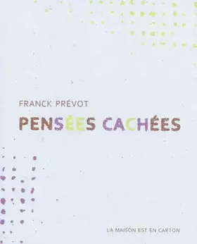 Couverture du produit · Pensées cachées
