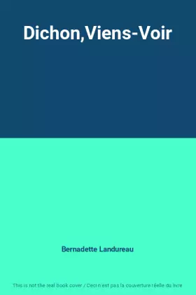 Couverture du produit · Dichon,Viens-Voir