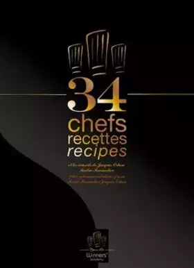 Couverture du produit · 34 CHEFS, 34 RECETTES