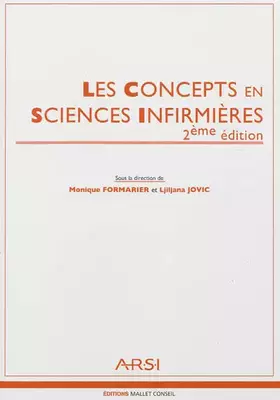 Couverture du produit · Les Concepts en Sciences Infirmières
