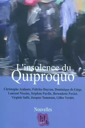 Couverture du produit · L'insolence du QUIPROQUO