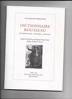 Couverture du produit · Dictionnaire Rousseau Anthr