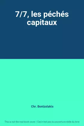 Couverture du produit · 7/7, les péchés capitaux