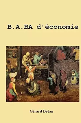 Couverture du produit · B. A. BA d'économie