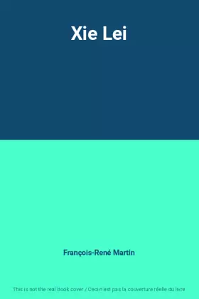 Couverture du produit · Xie Lei