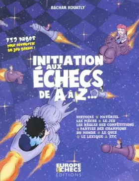 Couverture du produit · Initiation aux échecs de A a Z