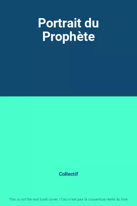 Couverture du produit · Portrait du Prophète