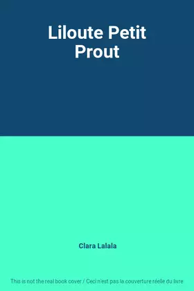 Couverture du produit · Liloute Petit Prout