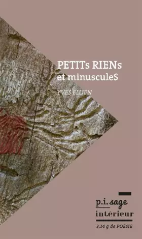 Couverture du produit · PETITs RIENs et minuscules