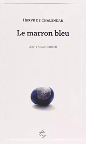 Couverture du produit · Le Marron Bleu
