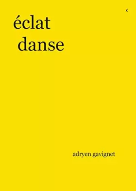Couverture du produit · éclat danse