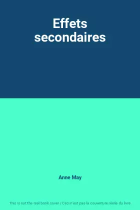 Couverture du produit · Effets secondaires