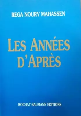 Couverture du produit · Les années d'après