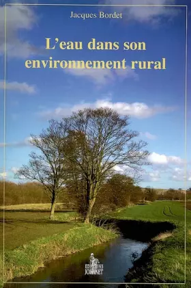 Couverture du produit · L'eau dans son environnement rural