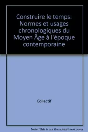 Couverture du produit · Construire le temps