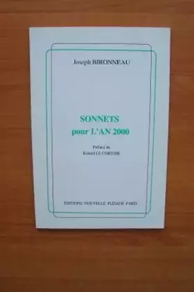 Couverture du produit · Sonnets pour l'an 2000