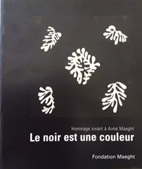 Couverture du produit · Le noir est une couleur