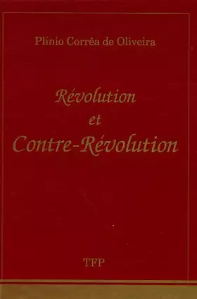 Couverture du produit · Révolution et Contre-Révolution