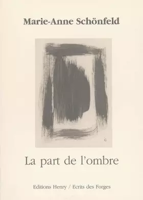 Couverture du produit · La part de l'ombre