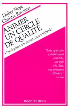Couverture du produit · Animer un cercle de qualité