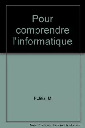 Couverture du produit · Pour comprendre l'informatique