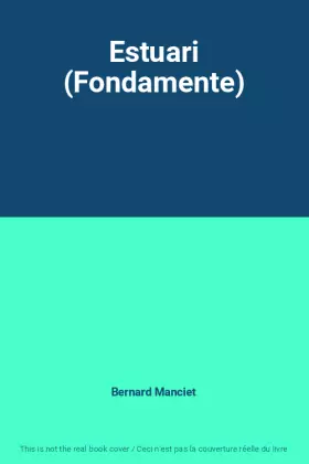 Couverture du produit · Estuari (Fondamente)
