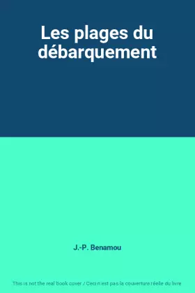 Couverture du produit · Les plages du débarquement