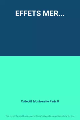 Couverture du produit · EFFETS MER...