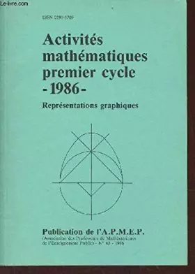 Couverture du produit · Activités mathématiques premier cycle