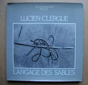 Couverture du produit · Langage des sables
