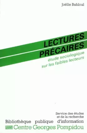 Couverture du produit · Lectures précaires