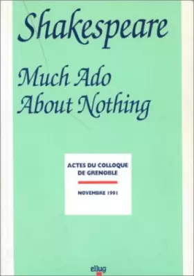 Couverture du produit · Shakespeare. Much Ado About Nothing