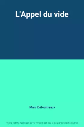 Couverture du produit · L'Appel du vide
