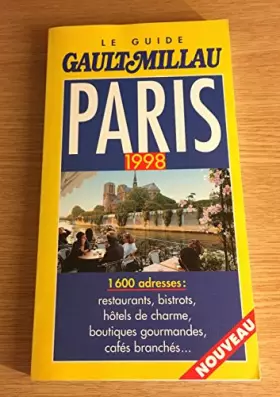 Couverture du produit · Guide Gault et Millau Paris : Edition 1998
