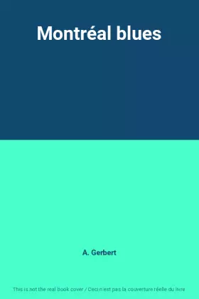 Couverture du produit · Montréal blues