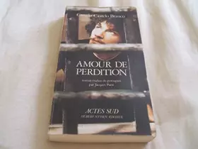 Couverture du produit · Amour de perdition