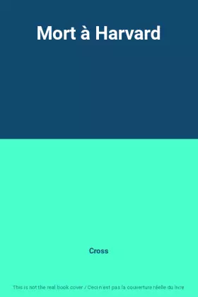 Couverture du produit · Mort à Harvard