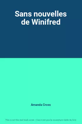 Couverture du produit · Sans nouvelles de Winifred
